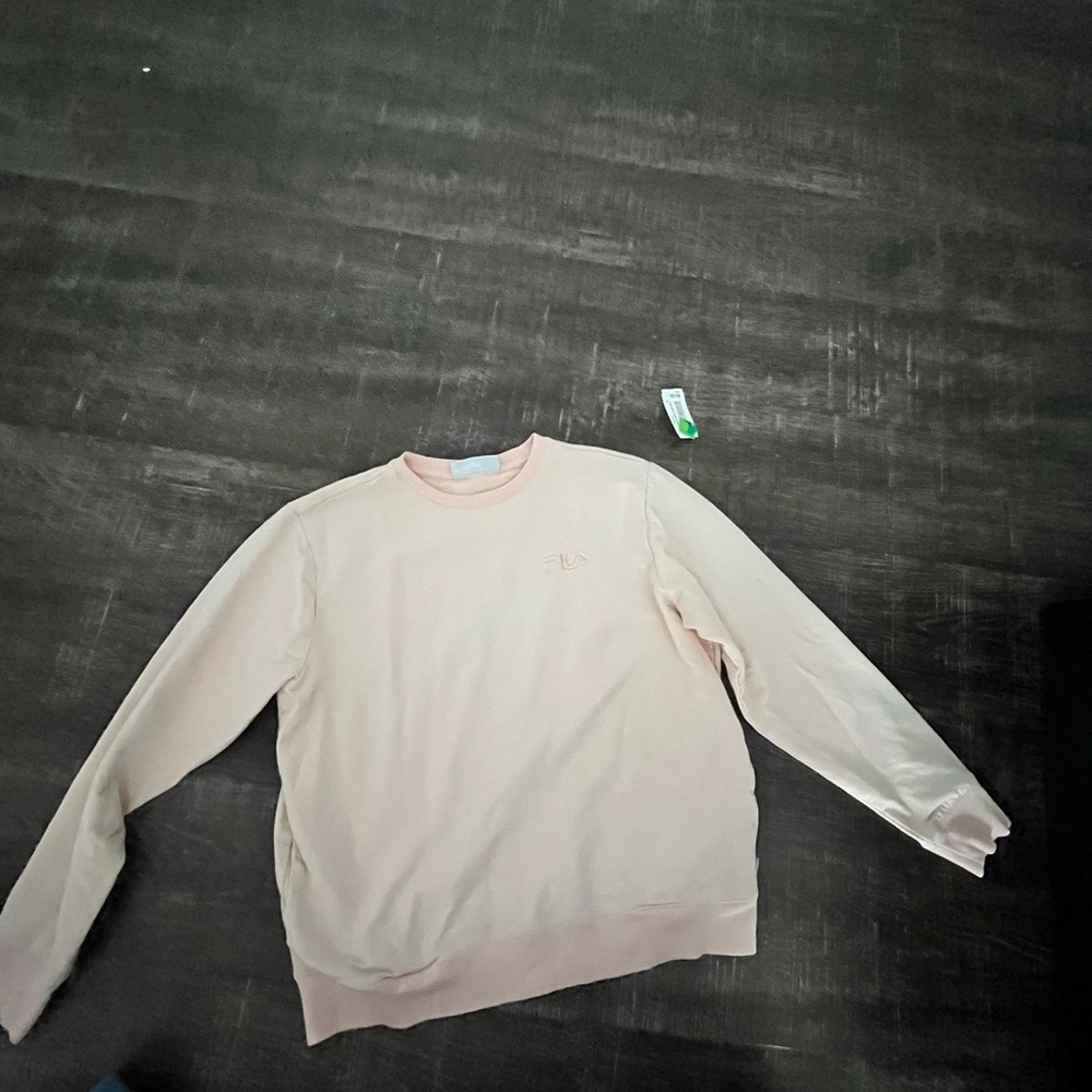 Fila Light Pink Crewneck Sweatshirt